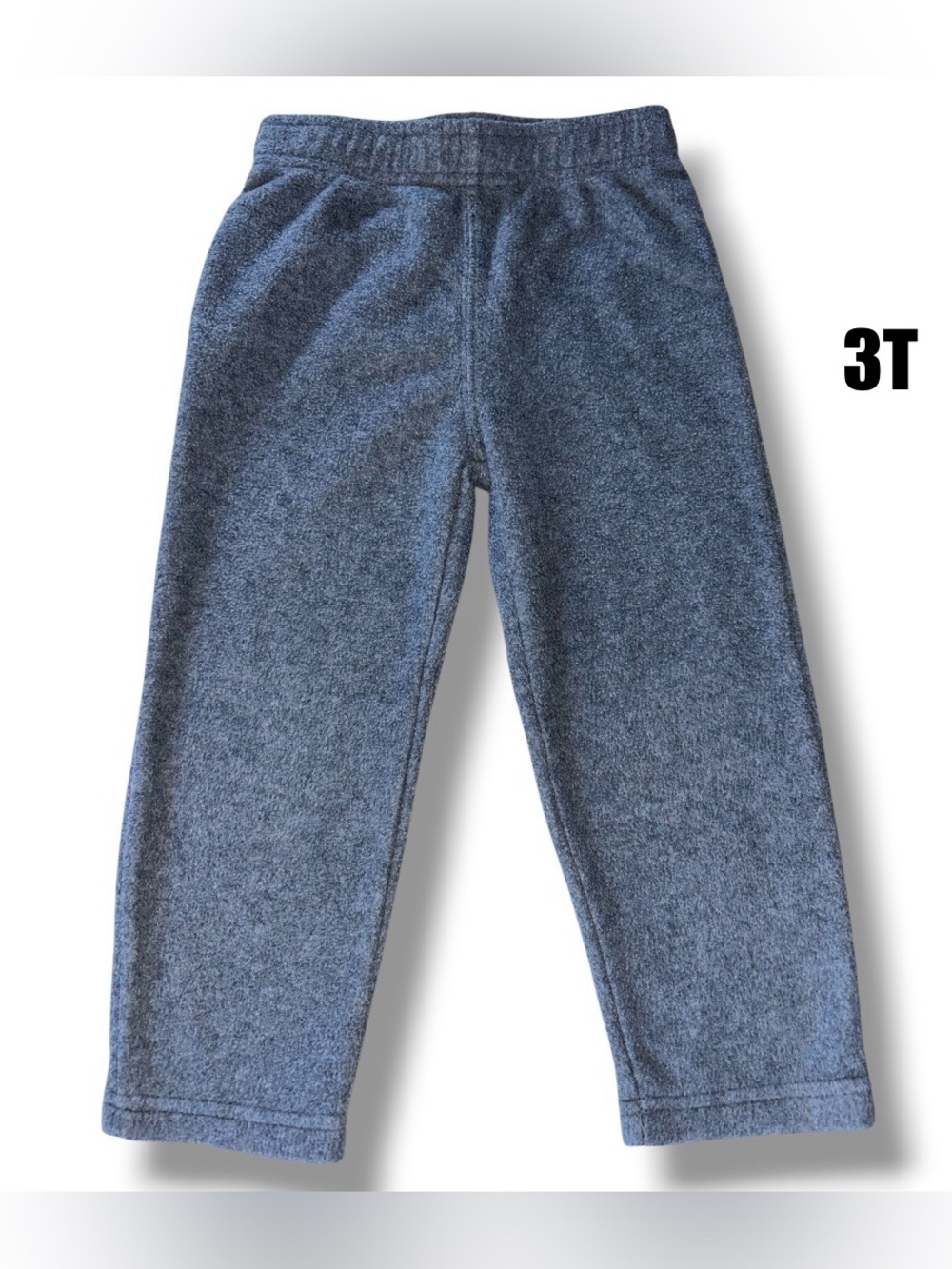The Children’s Place Kids Cozy Fleece Pants Gray size 3T. Unisex